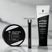 Element Safety Razor Starter Kit with After Shave Balm and Shaving Cream