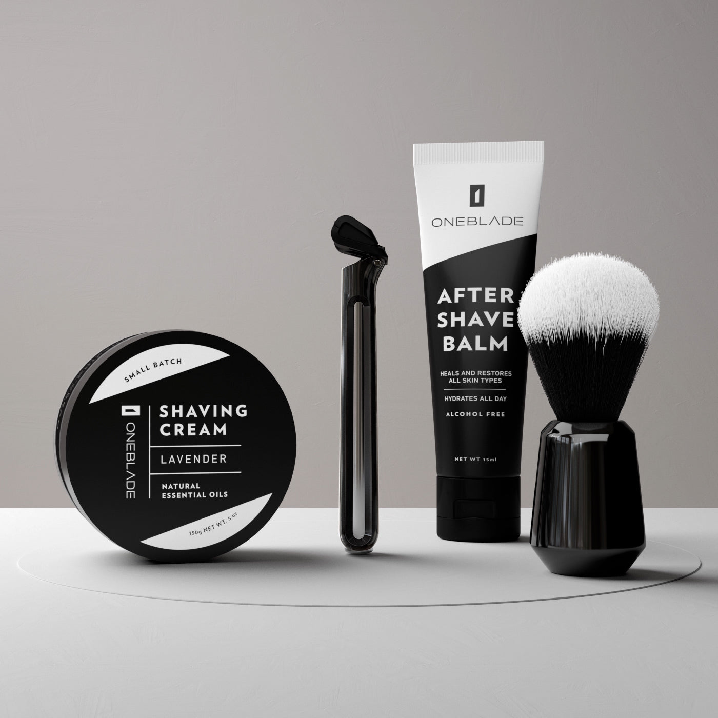 OneBlade Core Black Tie Shave Kit 3