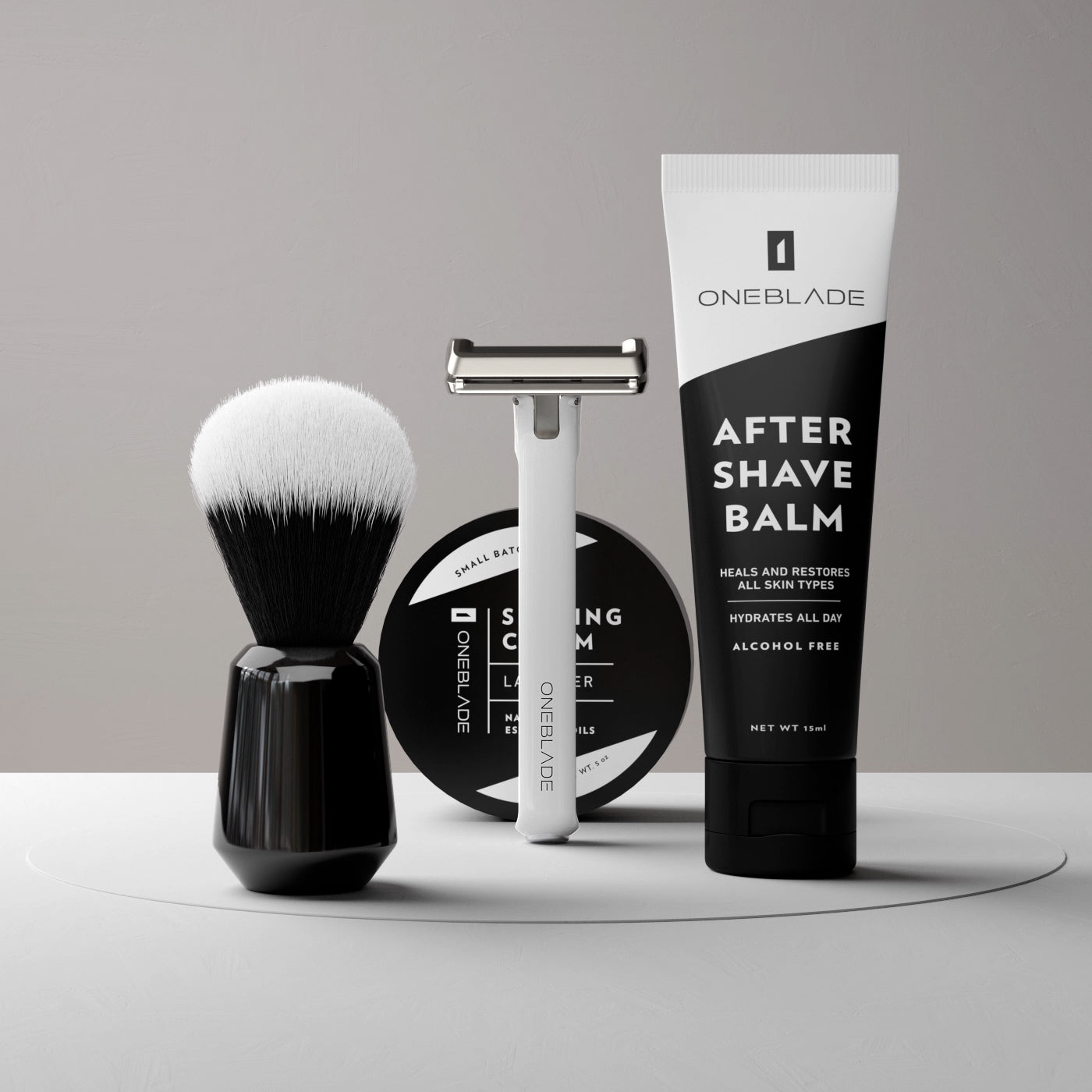 Hybrid Black Tie Shave Kit