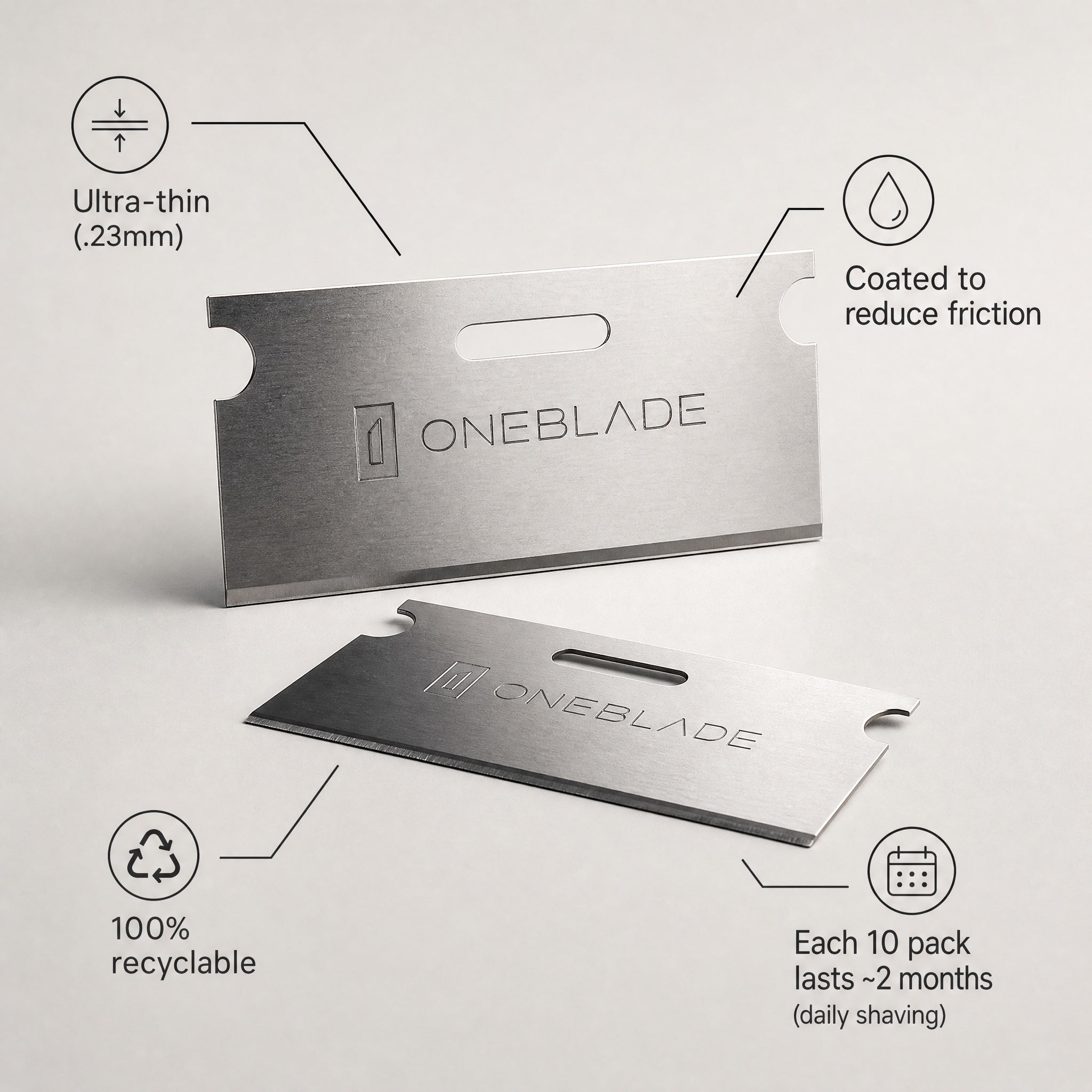 Element Single-Edge Safety Razor & 10 HiCarbon Blades