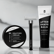 Element Safety Razor Starter Kit with After Shave Balm and Shaving Cream