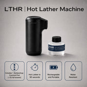 LTHR Hot Lather Machine — Wireless 90-Second Lather at Home | OneBlade