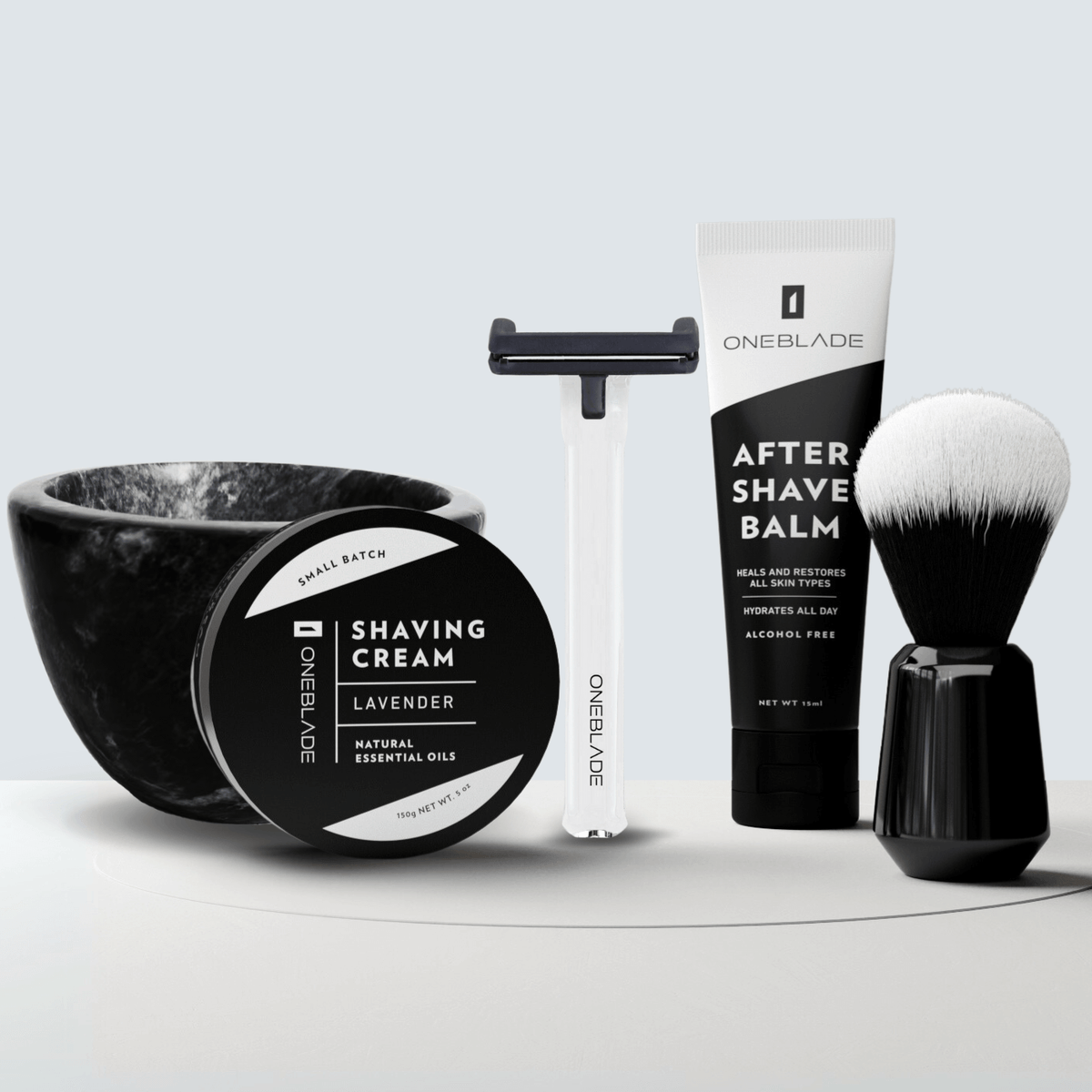 Single Blade Razor Kit Safety Razors | OneBlade Luxury Single-Blade Safety Razor Shaving