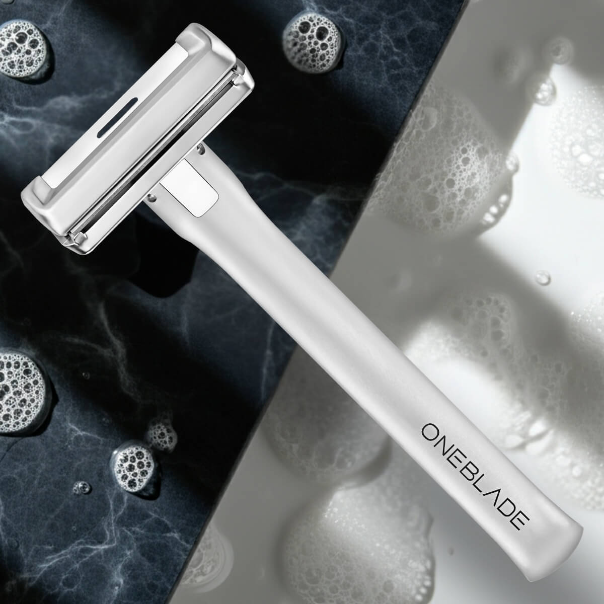 Metal 1 Razor ELEMENT Single Blade Safety Razor | All Metal Razor by OneBlade