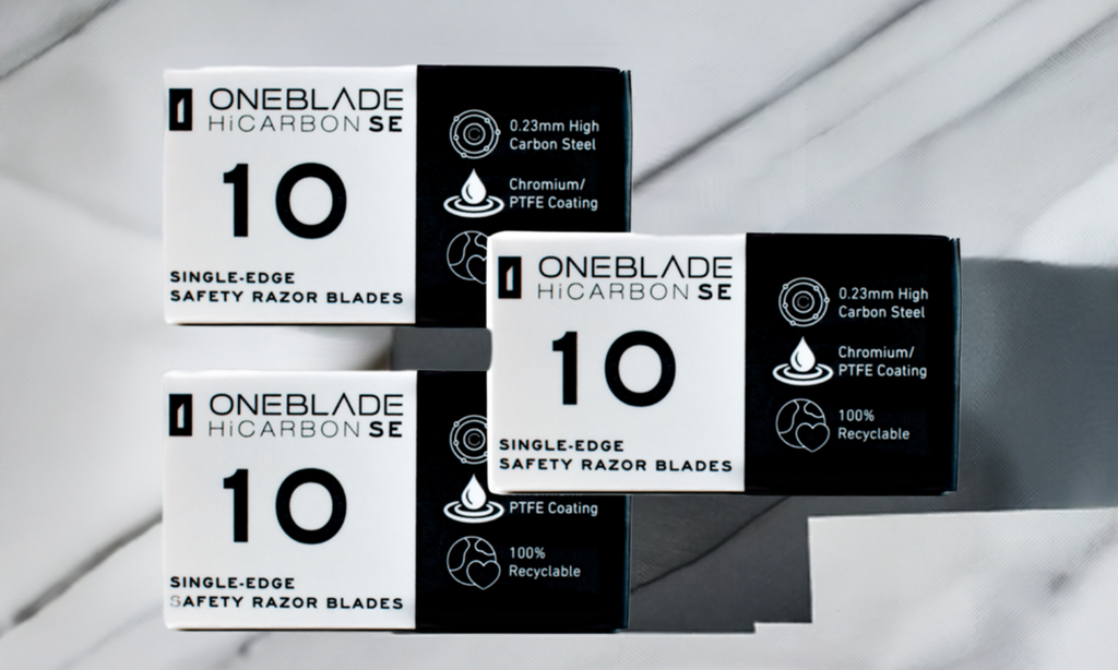 30 Single Edge HiCarbon SE Safety Razor Blades