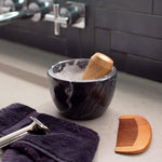 Black Marble Shave Bowl OneBlade Set 1