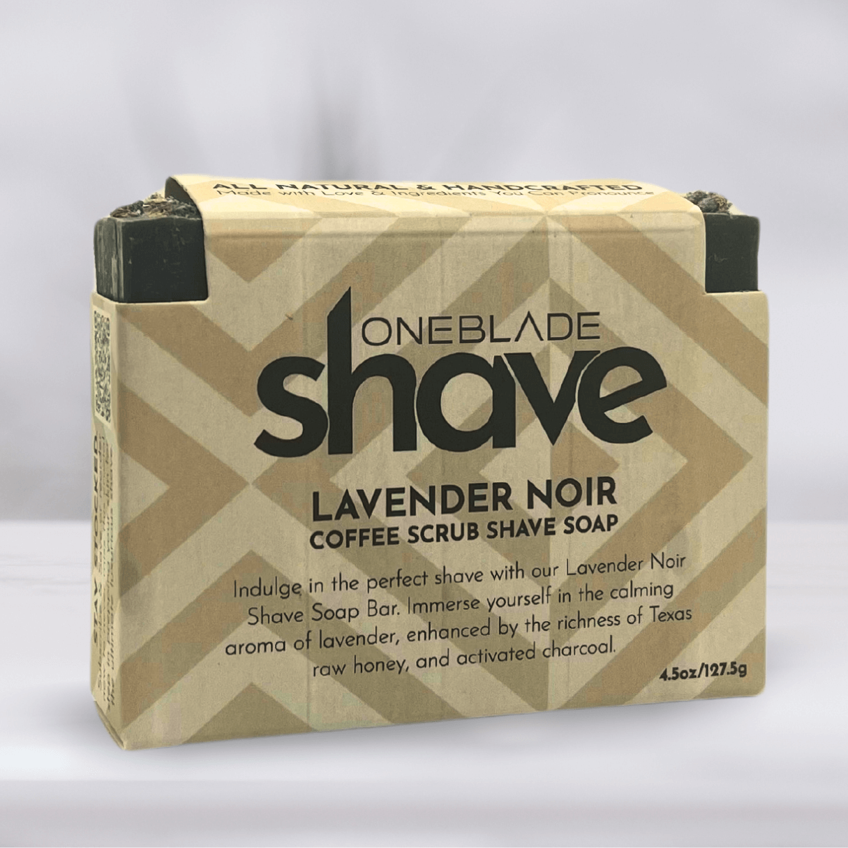 Coffe Scrub Shave Soap Lavender Charcoal 02