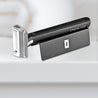 All-Metal Element Single Blade Safety Razor with matching stand