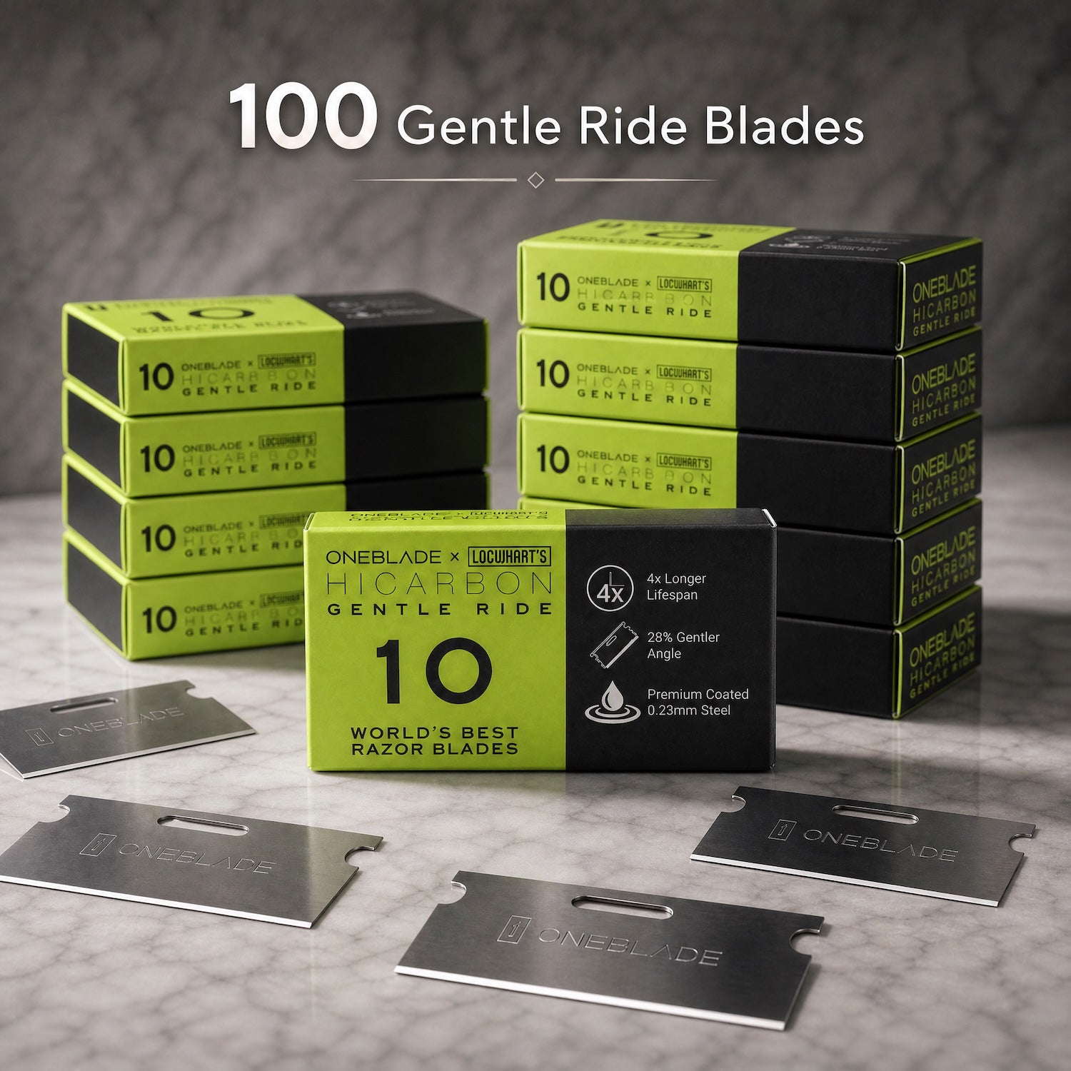 Gentle Ride - Mild Single Edge Safety Razor Blades