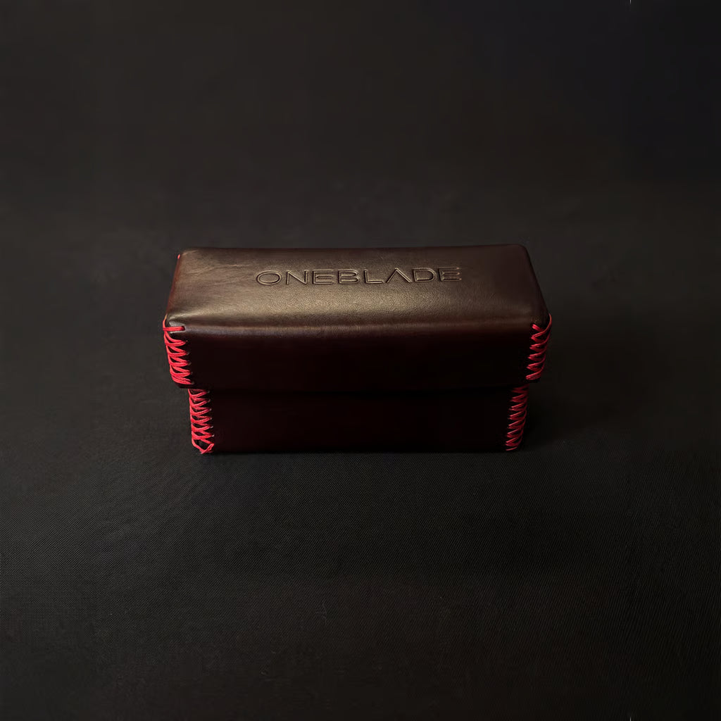 Throwback: Silver Genesis with Vintage Leather Case