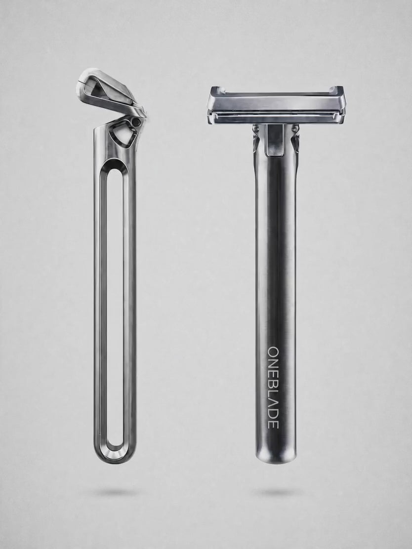 Genesis Single Blade Safety Razor & 10 Feather Blades