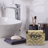 OneBlade Shaving Soap on Bathroom Counter
