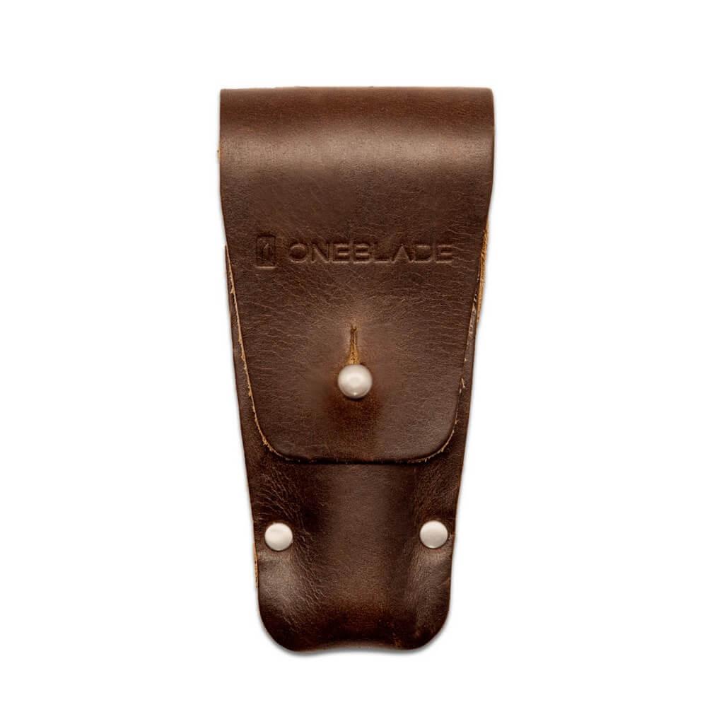 Leather Razor Holster - Brown